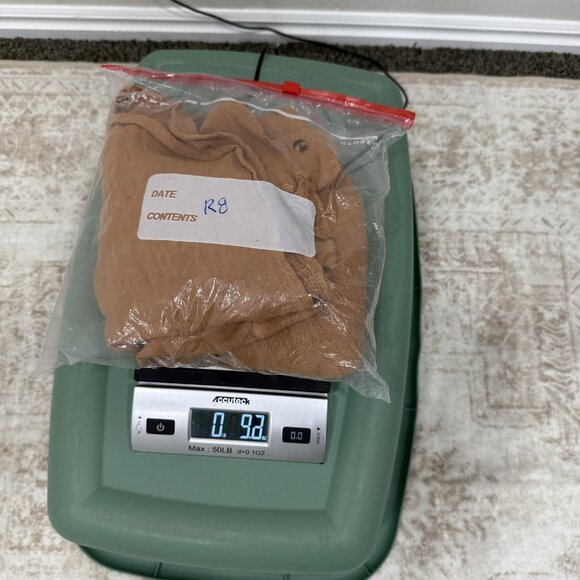 Pilcro Shirt Womens Small Brown Linen Blend Ruffle Button Front Anthropologie - Picture 9 of 9